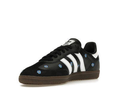 adidas Samba Light Blue Floral Core Black