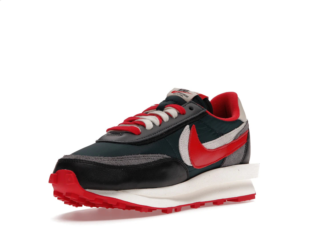 Nike LD Waffle sacai Undercover Midnight Spruce University Red