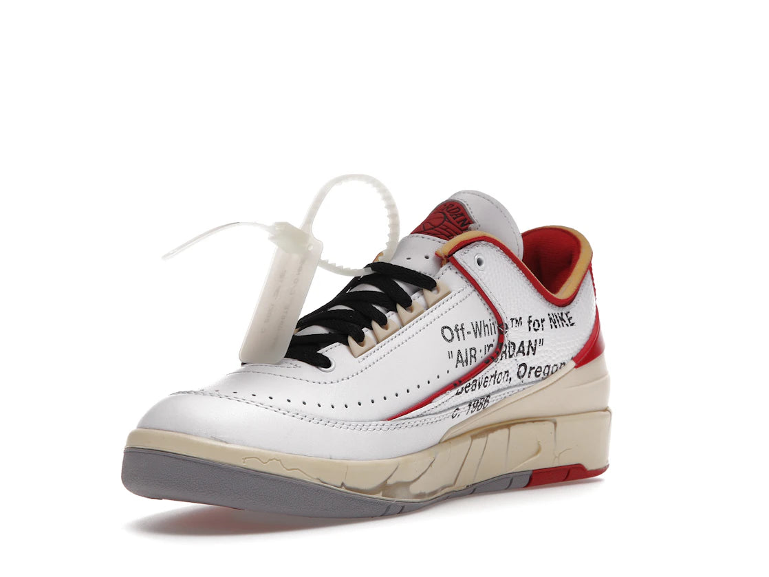 Jordan 2 Retro Low SP Off-White White Red