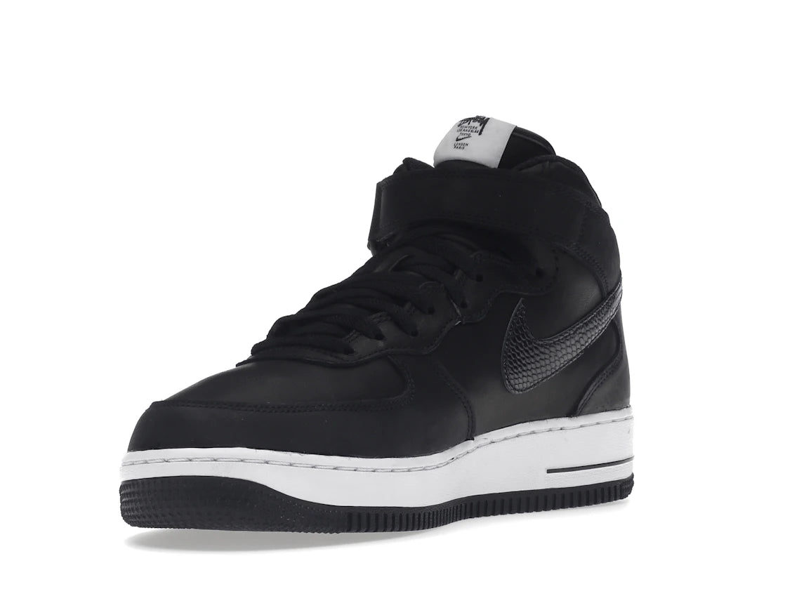 Nike Air Force 1 Mid Stussy Black White