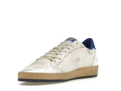 Golden Goose Ball-Star Low White Bluette