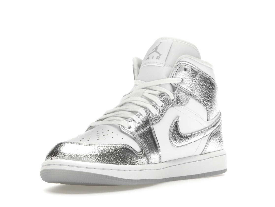 Jordan 1 Mid SE Metallic Silver