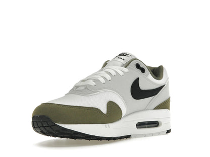 Nike Air Max 1 White Black Medium Olive