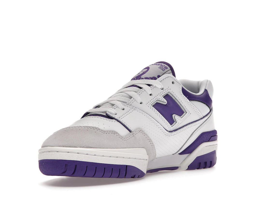 New Balance 550 White Purple