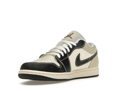 Jordan 1 Low SE Coconut Milk Black Muslin