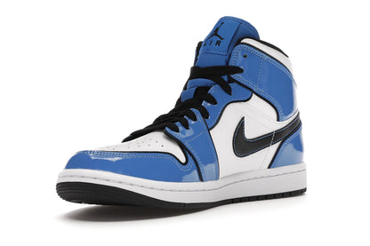 Jordan 1 Mid Signal Blue