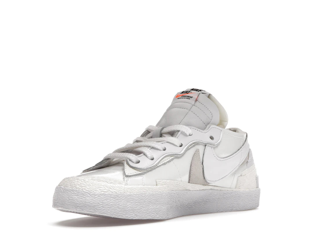 Nike Blazer Low sacai White Patent Leather