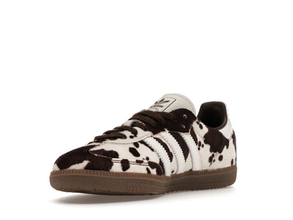 adidas Samba OG Cow Print Dark Brown White