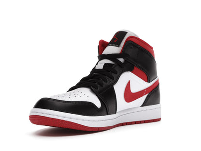 Jordan 1 Mid Gym Red Black White