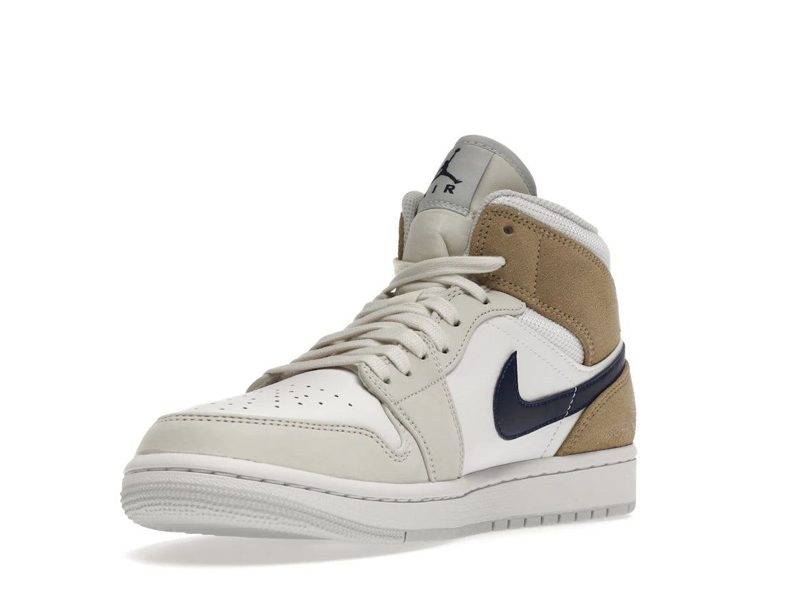 Jordan 1 Mid Tan Suede