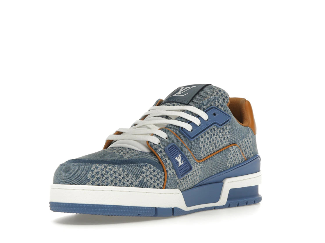 Louis Vuitton LV Trainer Blue Damier 3D Denim