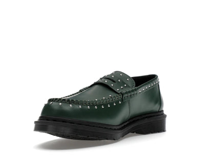 Dr. Martens Studded Penton Loafer Supreme Green