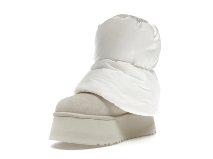UGG Classic Mini Dipper Puffer Boot White Ceramic