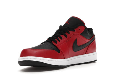 Jordan 1 Low Reverse Bred Pebbled Swoosh