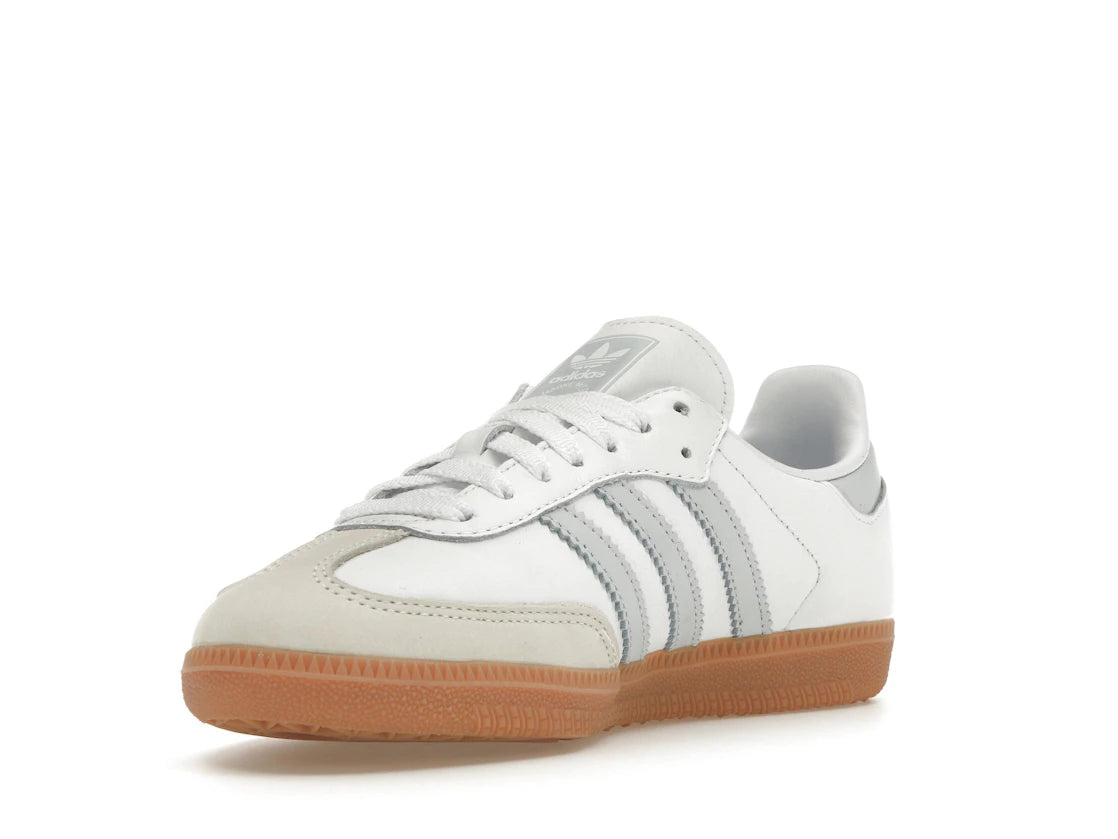 adidas Samba OG White Halo Blue Gum