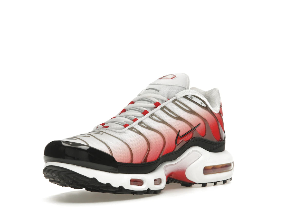 Nike Air Max Plus White Black University Red
