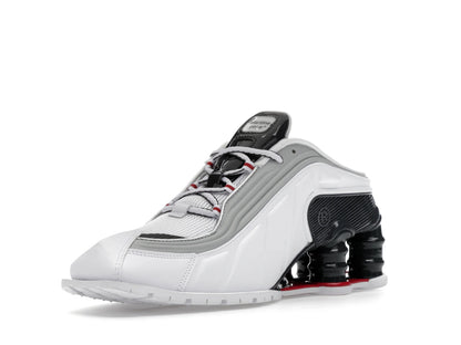 Nike Shox MR4 Mule Martine Rose Metallic Platinum Varsity Red