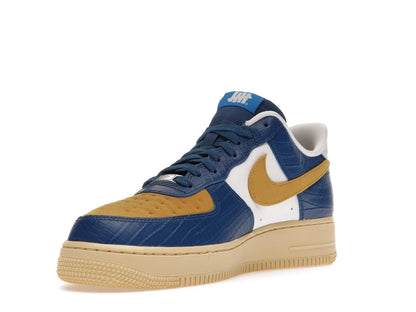 Nike Air Force 1 Low SP Undefeated 5 On It Blue Yellow Croc