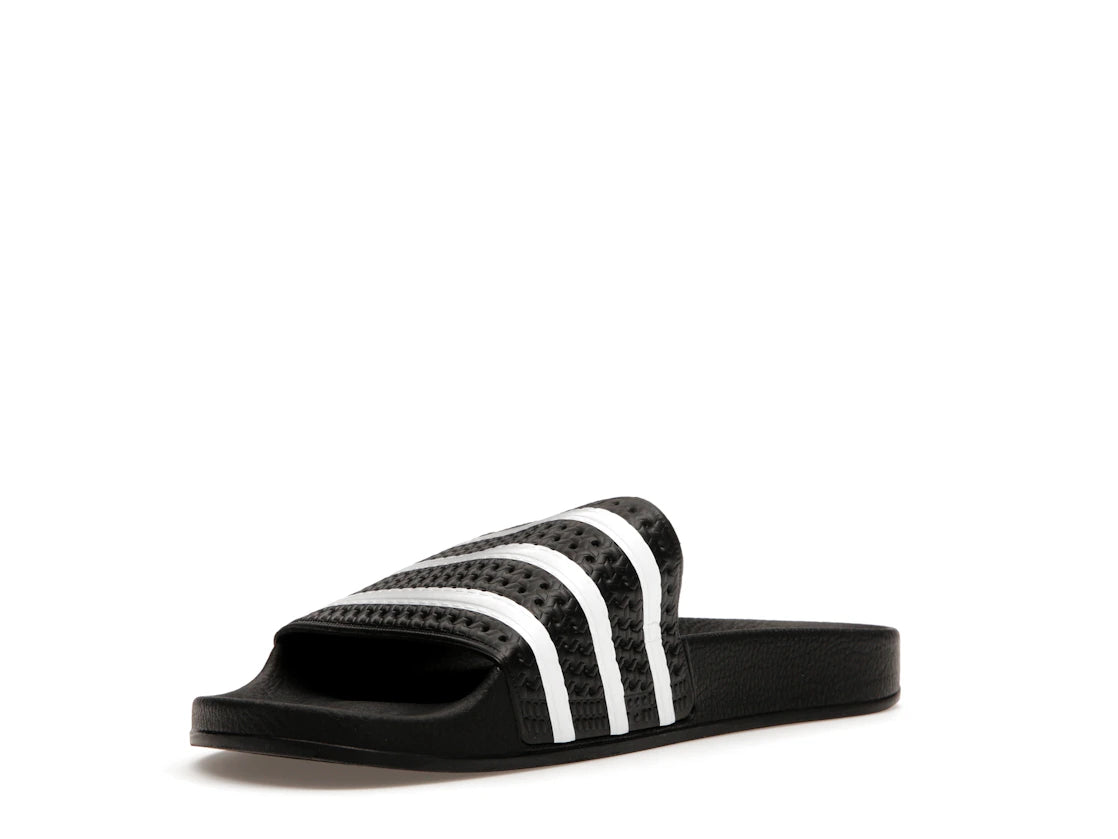 Adidas Adilette Slides Black White