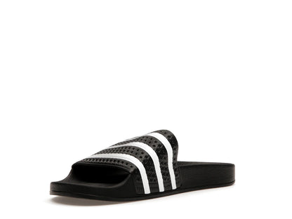 Adidas Adilette Slides Black White