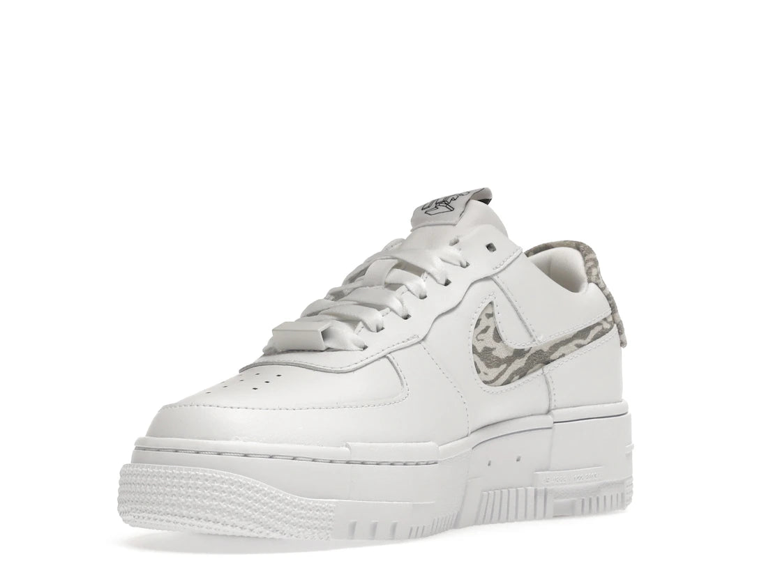 Nike Air Force 1 Low Pixel SE White Zebra