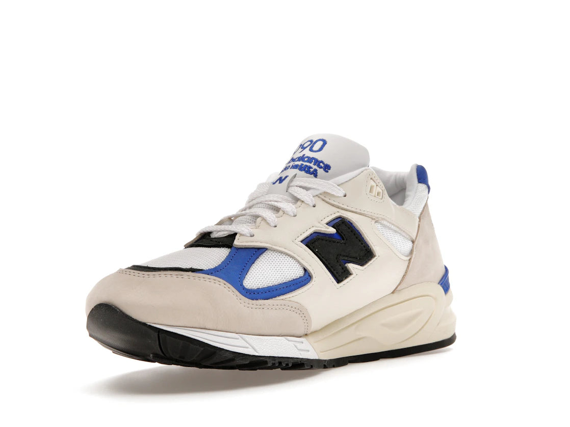 New Balance 990v2 MiUSA White Blue