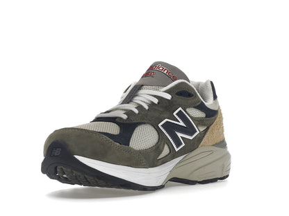 New Balance 990v3 MiUSA Grey Blue Olive