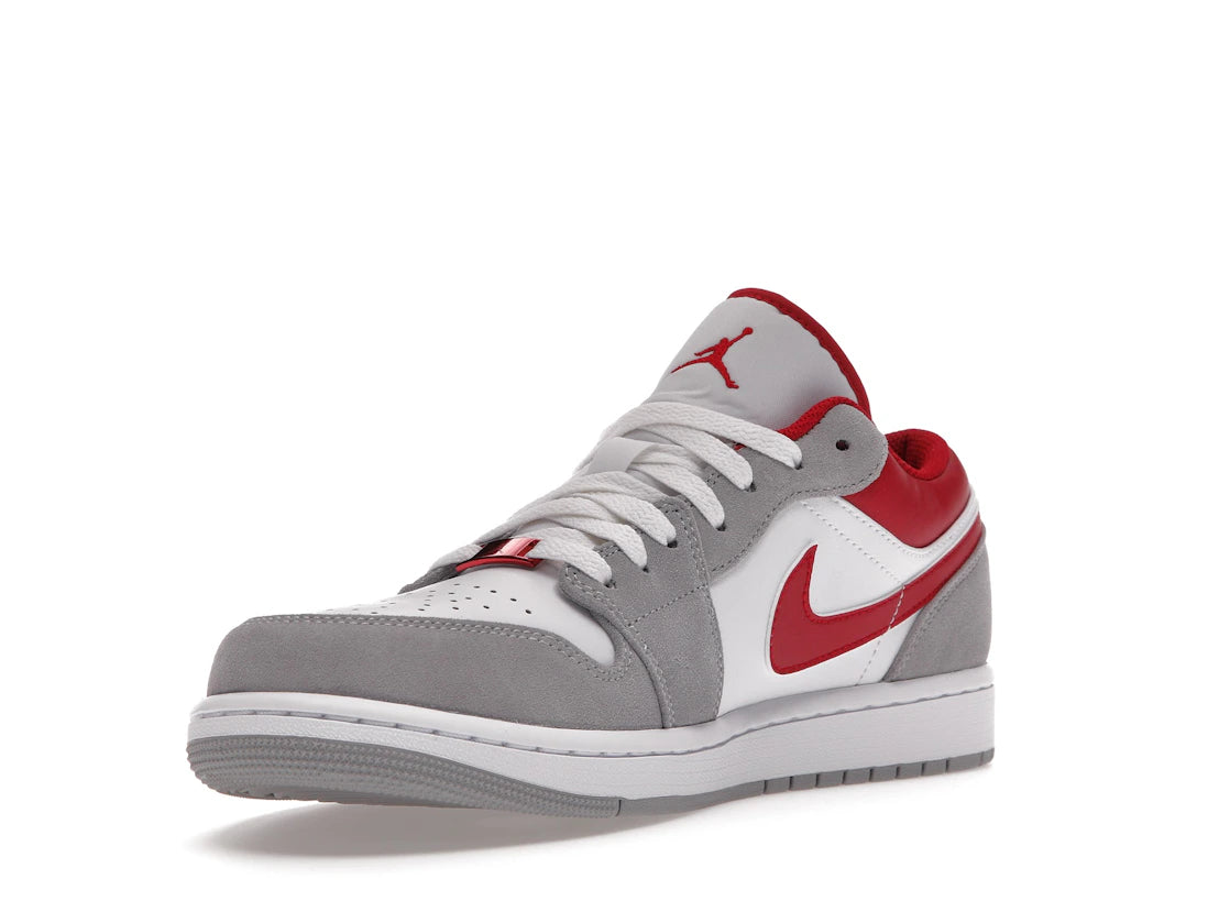Jordan 1 Low SE Light Smoke Grey Gym Red