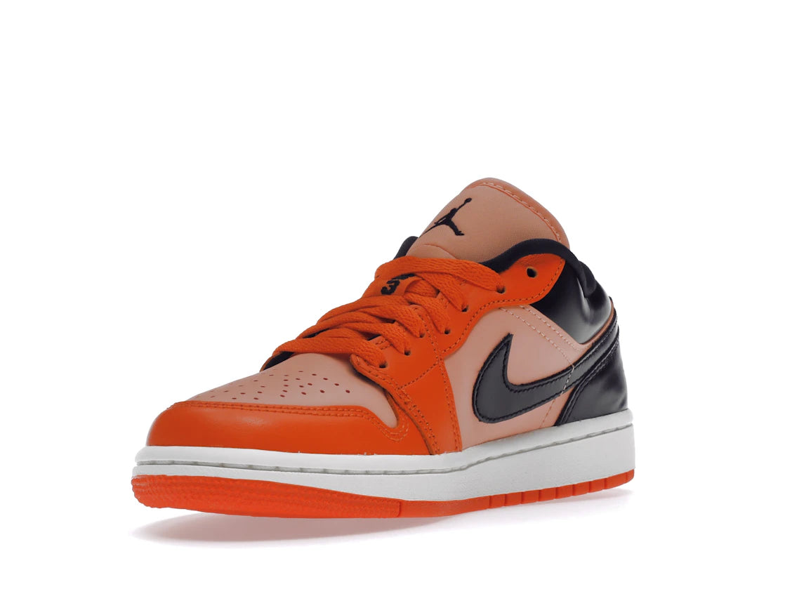 Jordan 1 Low Orange Black