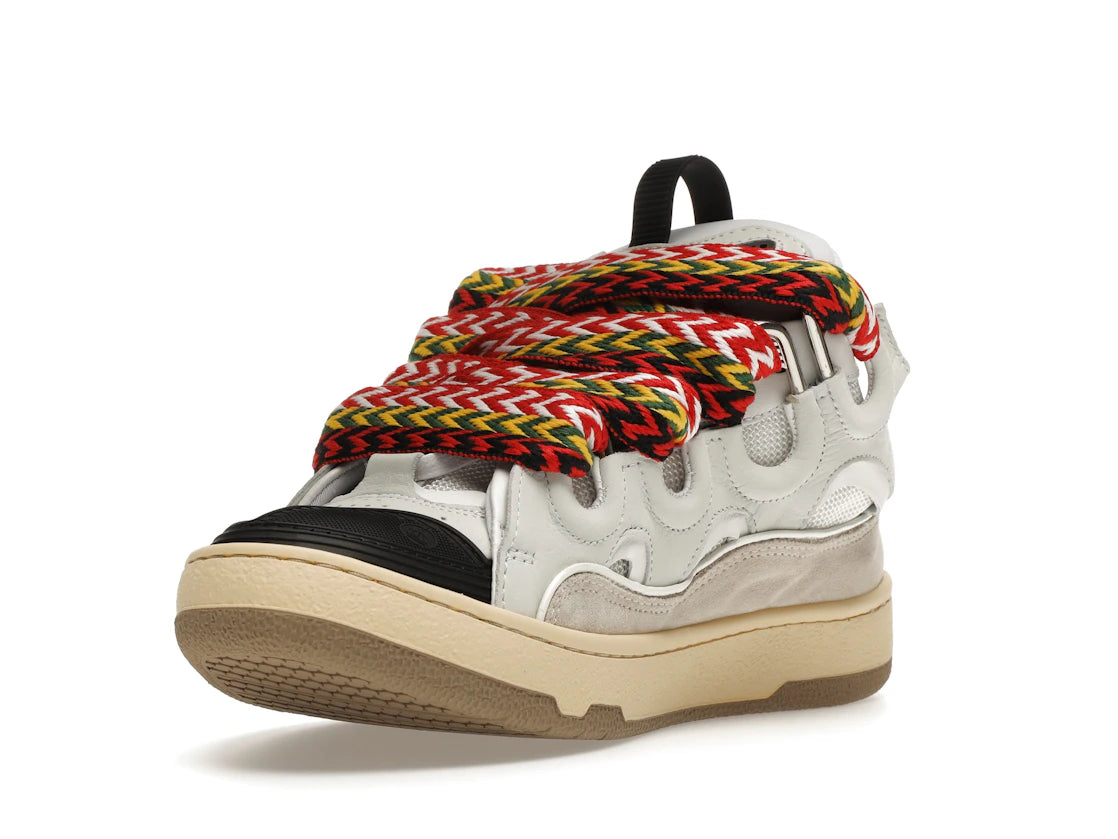 Lanvin Leather Curb White Ivory