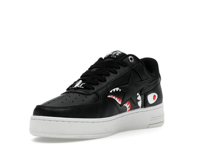 A Bathing Ape Bape Sta Low Shark Pack Black