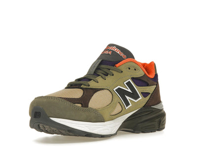 New Balance 990v3 MiUSA Teddy Santis Khaki Orange
