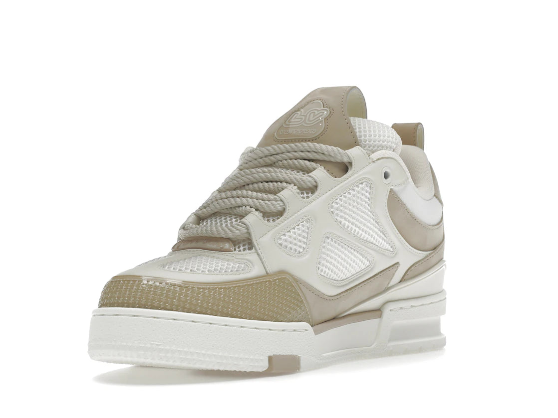 Louis Vuitton LV Skate Sneaker Beige White