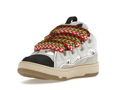 Lanvin Leather Curb White Black Gum