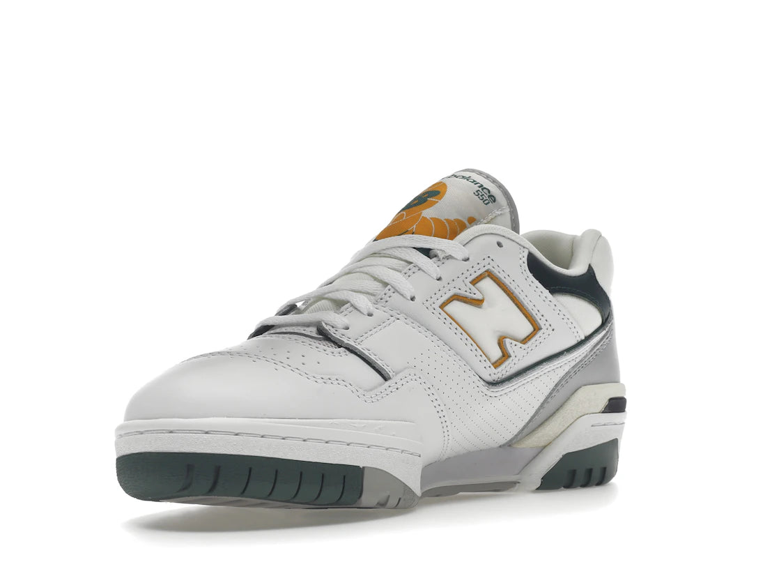 New Balance 550 White Nightwatch Green