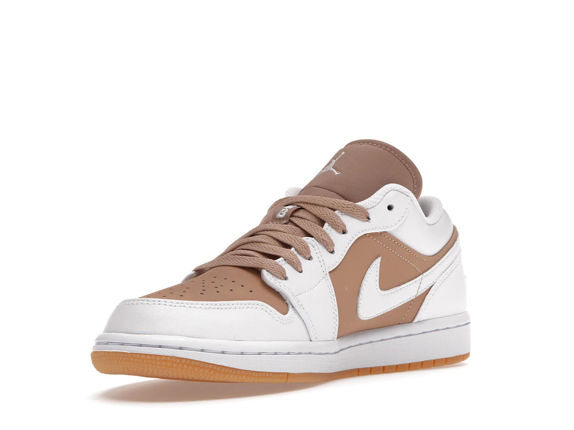 Jordan 1 Low Gum White