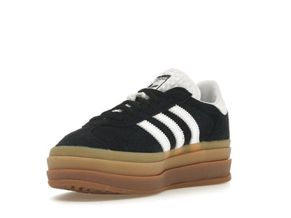 adidas Gazelle Bold Noir Blanc Gomme (Femme)
