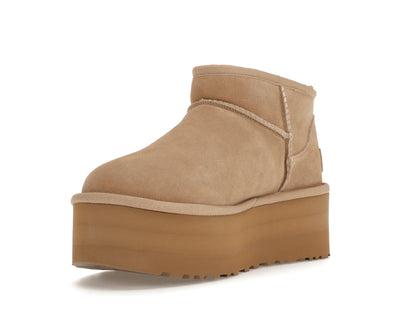 UGG Classic Ultra Mini Platform Boot Sand