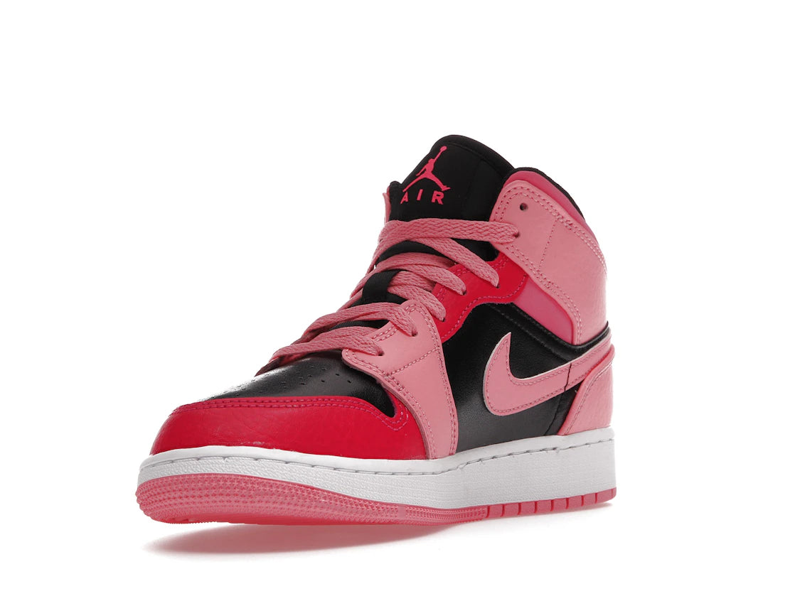 Jordan 1 Mid Coral Chalk