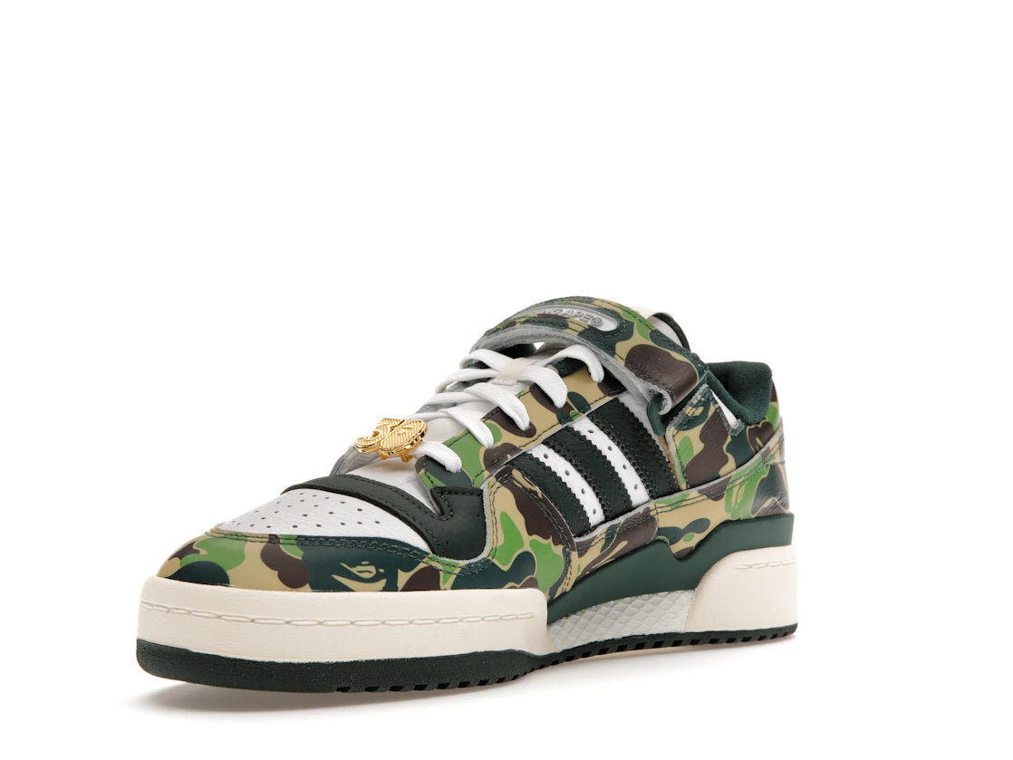 Adidas Forum 84 Low Bape 30th Anniversary Green Camo
