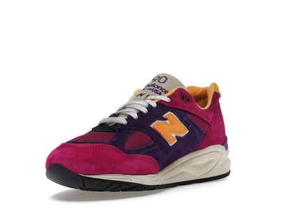 New Balance 990v2 MiUSA Teddy Santis Purple Yellow