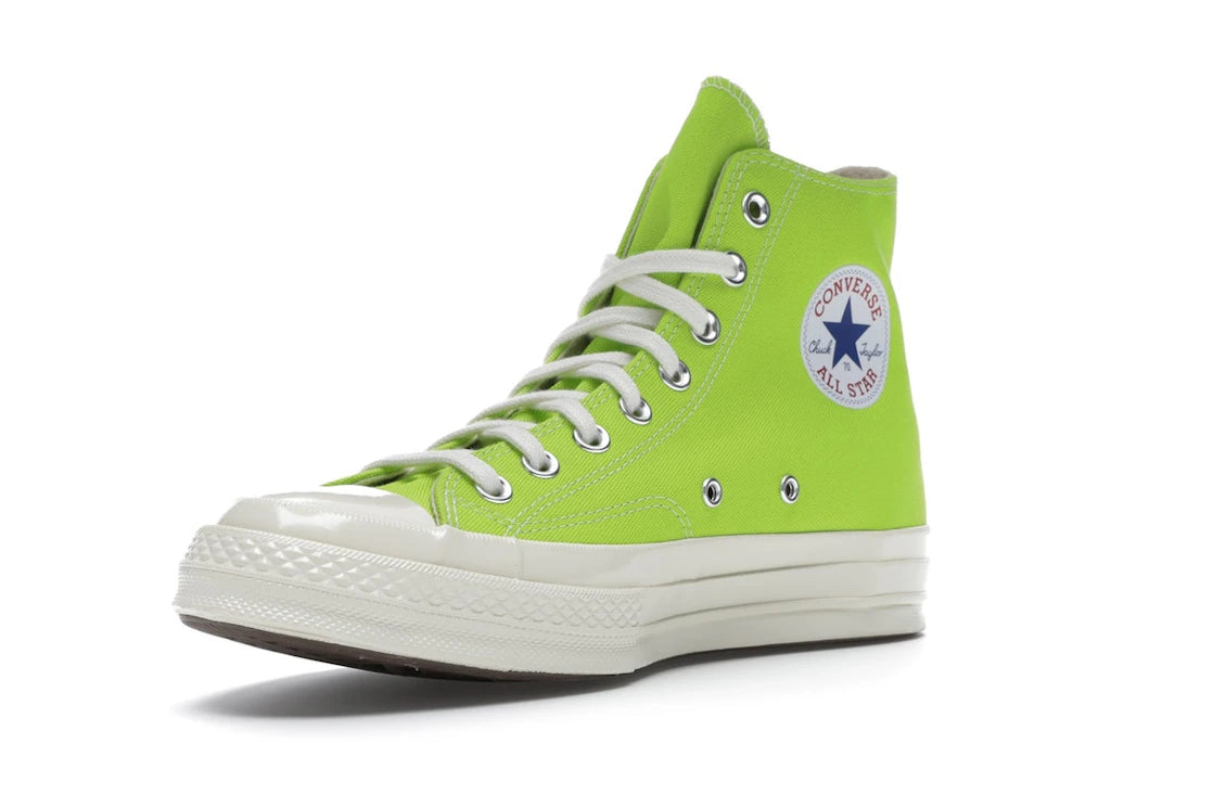 Converse Chuck Taylor All Star 70 Hi Comme des Garcons PLAY Bright Green
