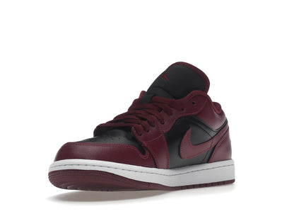 Jordan 1 Low Black Dark Beetroot