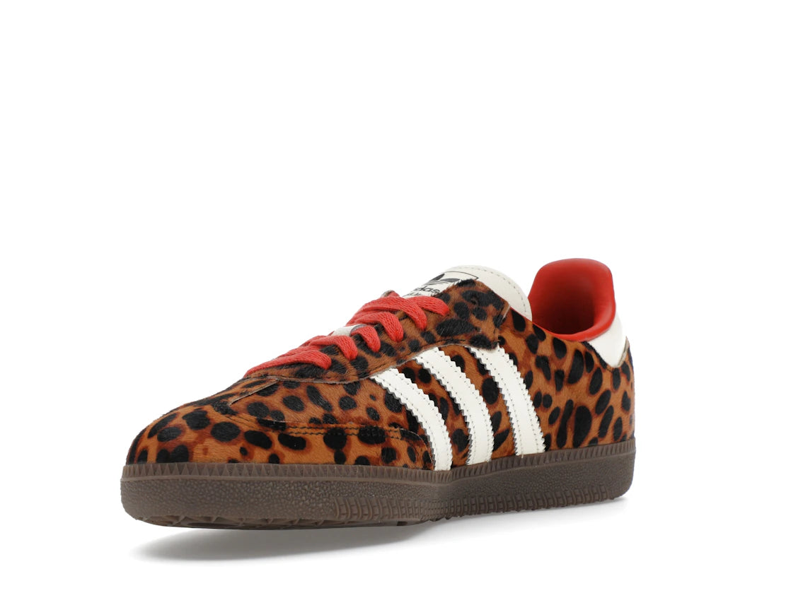 adidas Samba OG Preloved Red Leopard