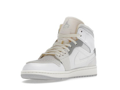 Jordan 1 Mid SE Craft Inside Out White Grey