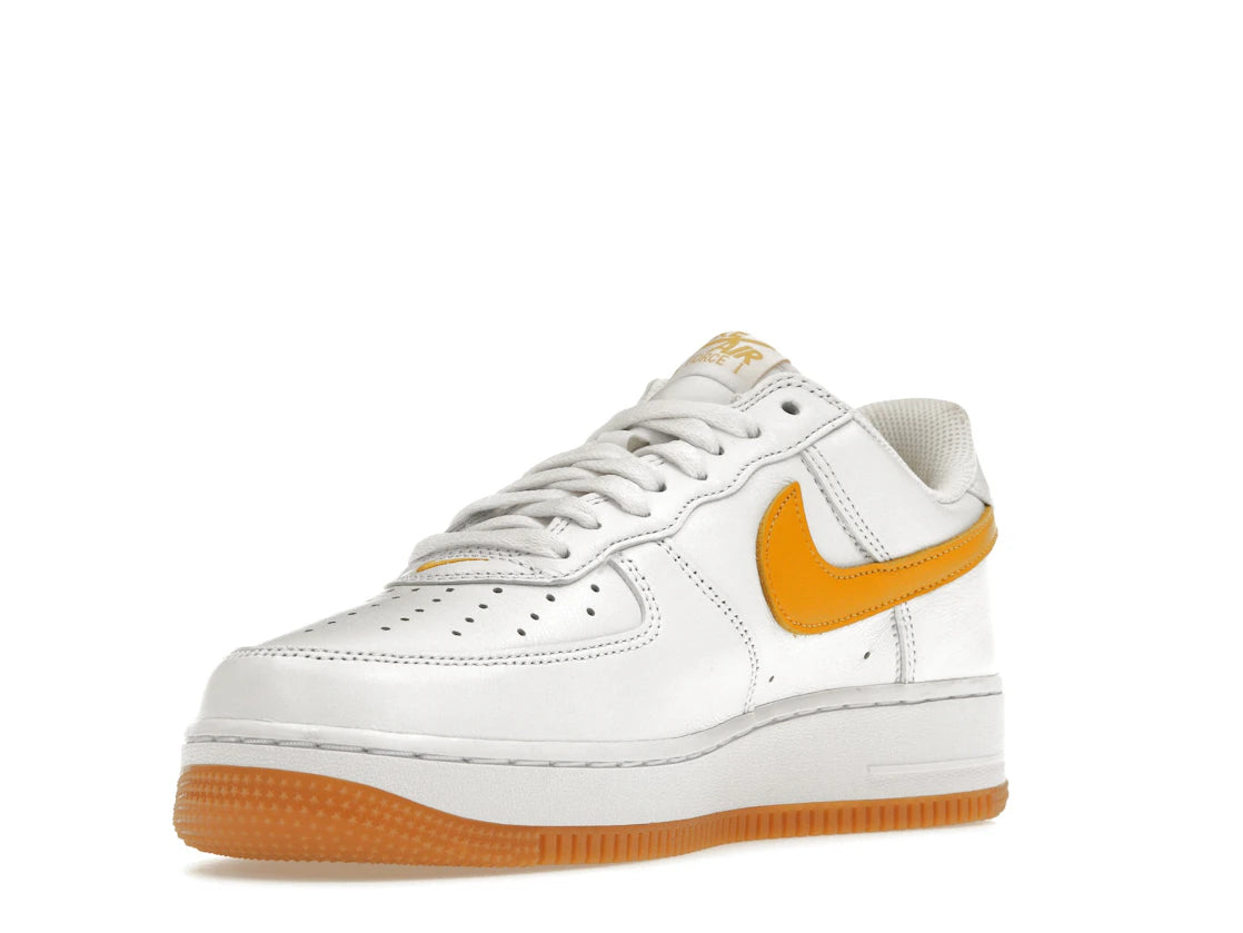 Nike Air Force 1 Low Retro QS Color Of The Month White University Gold