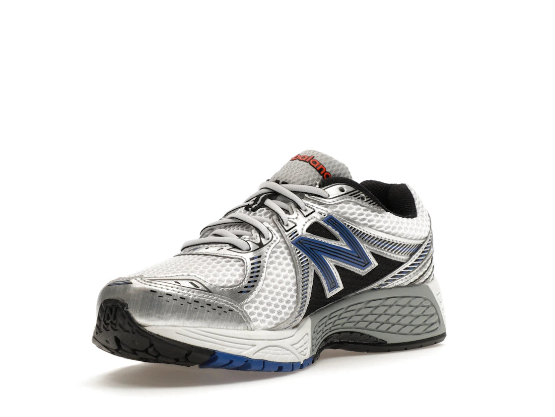 New Balance 860v2 White Team Royal Silver