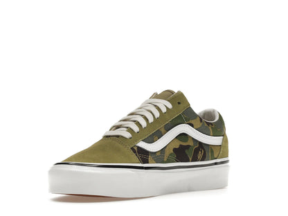 Vans Old Skool 36 DX Bape Green ABC Camo