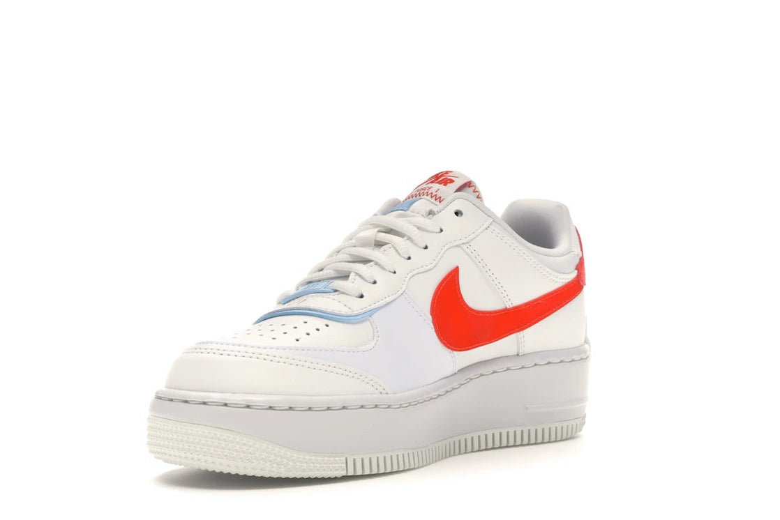 Nike Air Force 1 Low Shadow Summit White Team Orange