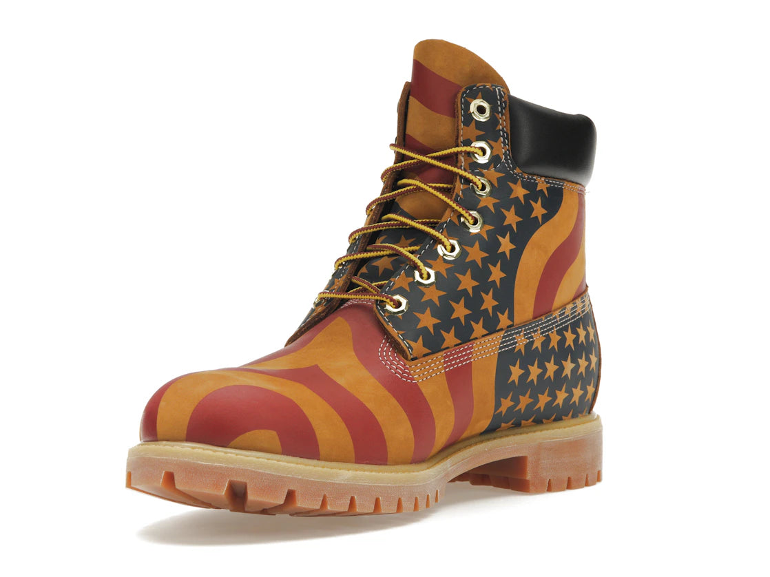 Timberland 6" Boot Supreme Stars & Stripes Wheat